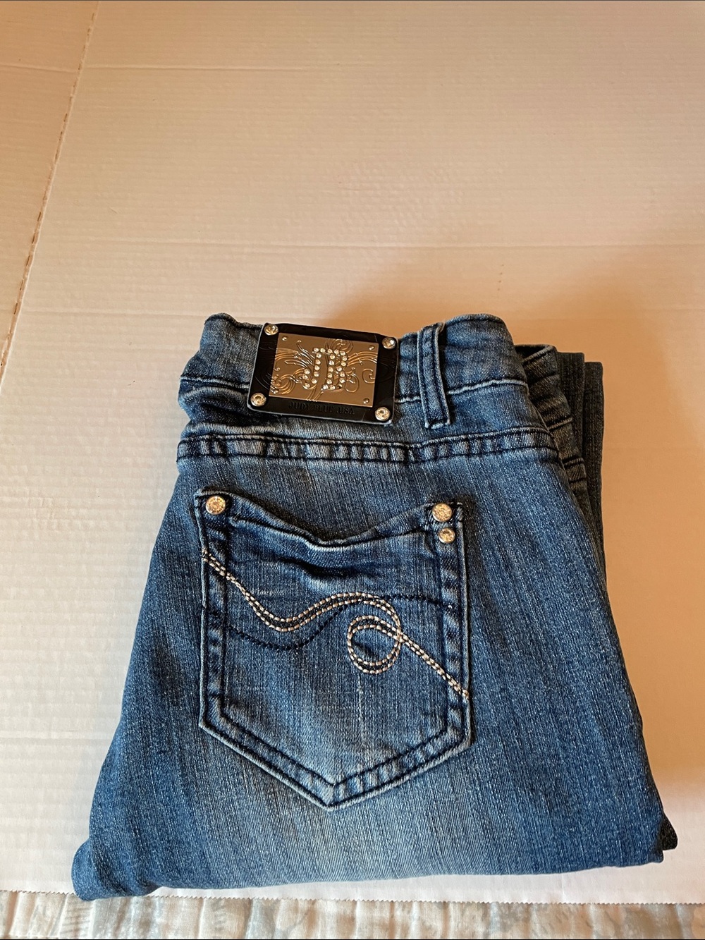 Judy Blue High-Rise Dark Blue Denim Jeans